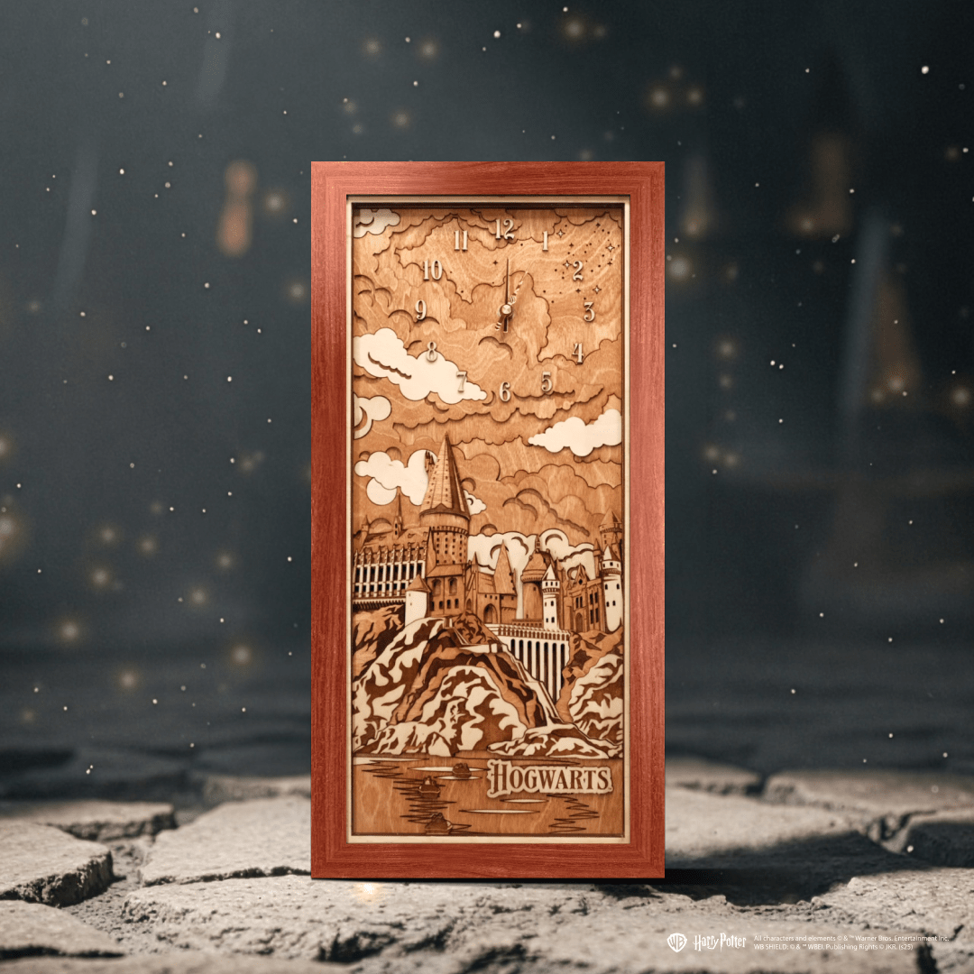 HOGWARTS™ CLOCK 2.0 - MIDNIGHT EDITION - ZeWood