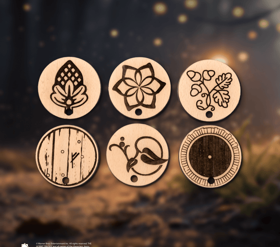 MIDDLE EARTH™ 3D KEY HOLDER – a thoughtful wood anniversary gift - ZeWood