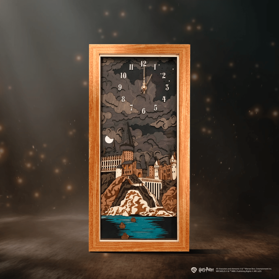 HOGWARTS™ CLOCK 2.0 - MIDNIGHT EDITION - ZeWood