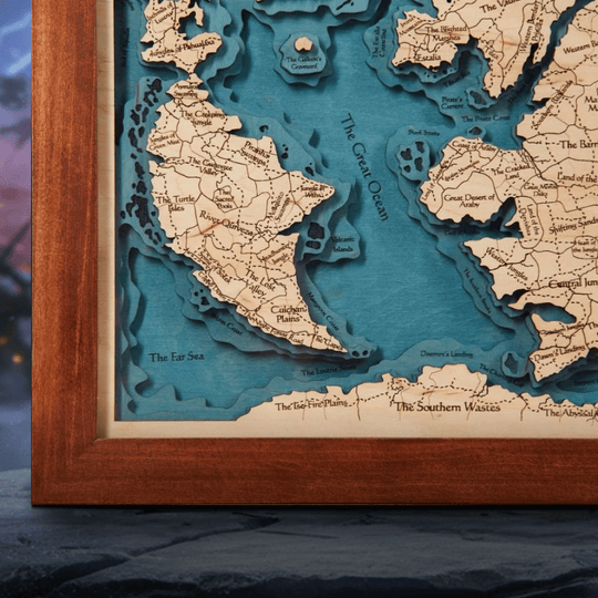 3D TOTAL WAR WOOD MAP - ZeWood