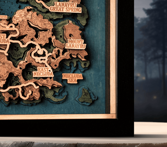 3D HYRULE WOOD MAP 2.0 - ZeWood