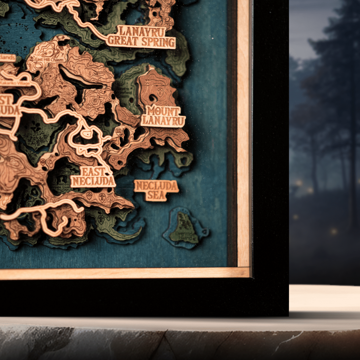3D HYRULE WOOD MAP 2.0 - ZeWood