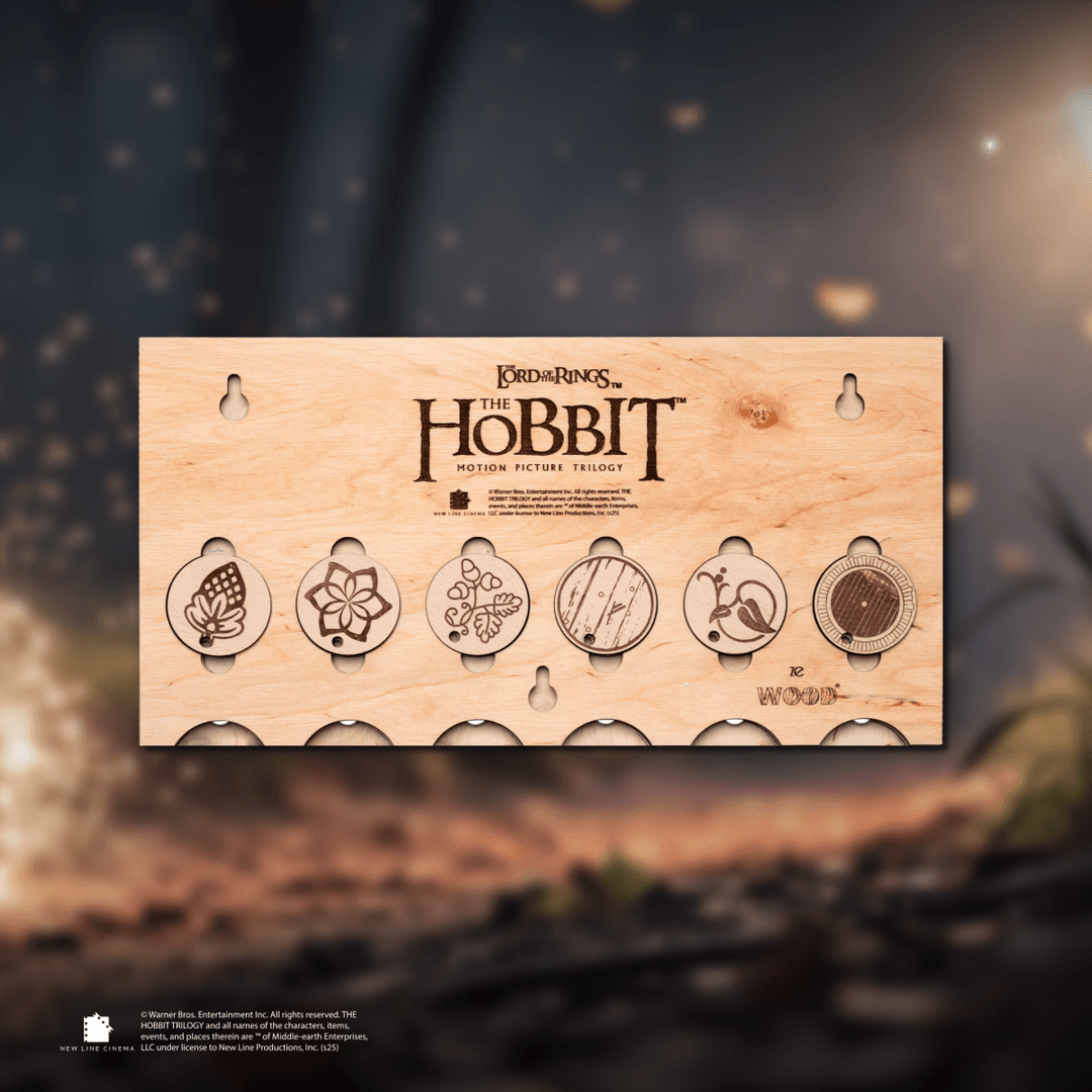 MIDDLE EARTH™ 3D KEY HOLDER – a thoughtful wood anniversary gift - ZeWood