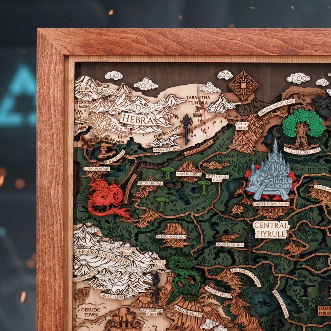 Bring Hyrule’s magic home! A detailed 3D fan art piece perfect for Zeldа