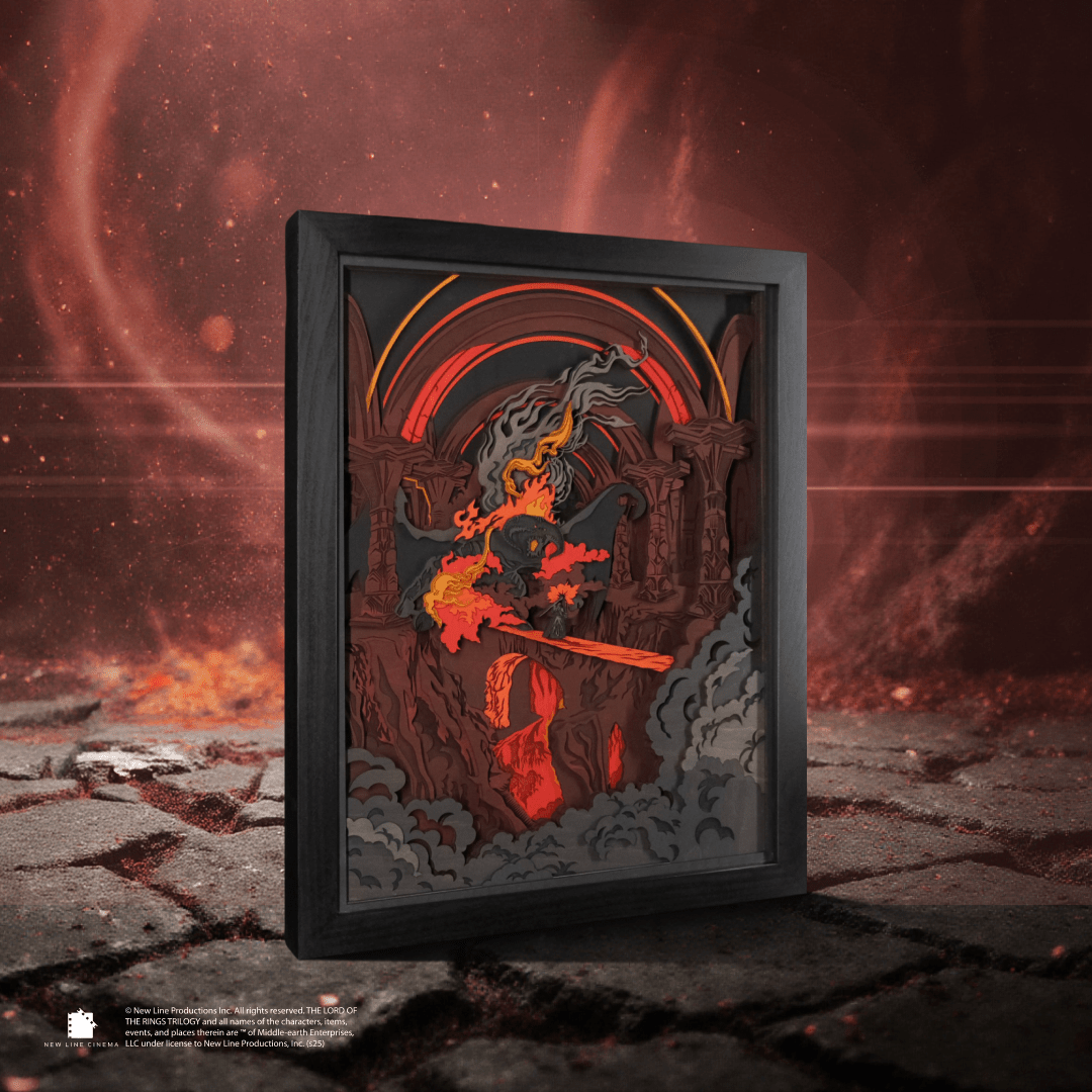 THE BALROG 3D WALL POSTER - ZeWood