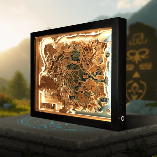 3D HYRULE WOOD MAP 2.0 - ZeWood