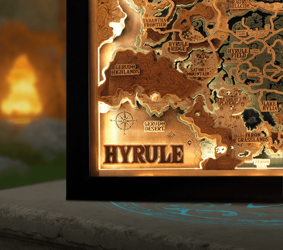 3D HYRULE WOOD MAP 2.0 - ZeWood