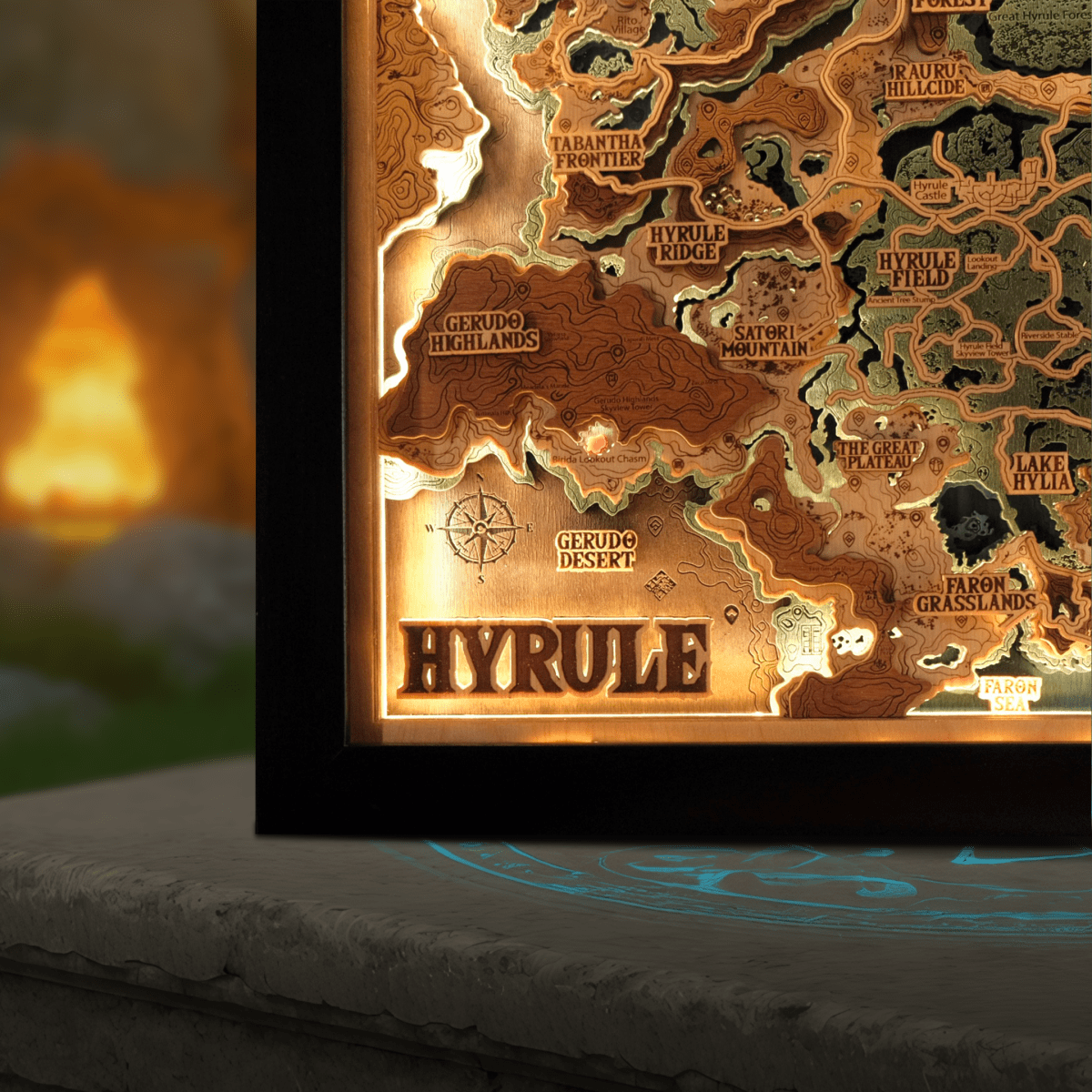 3D HYRULE WOOD MAP 2.0 - ZeWood