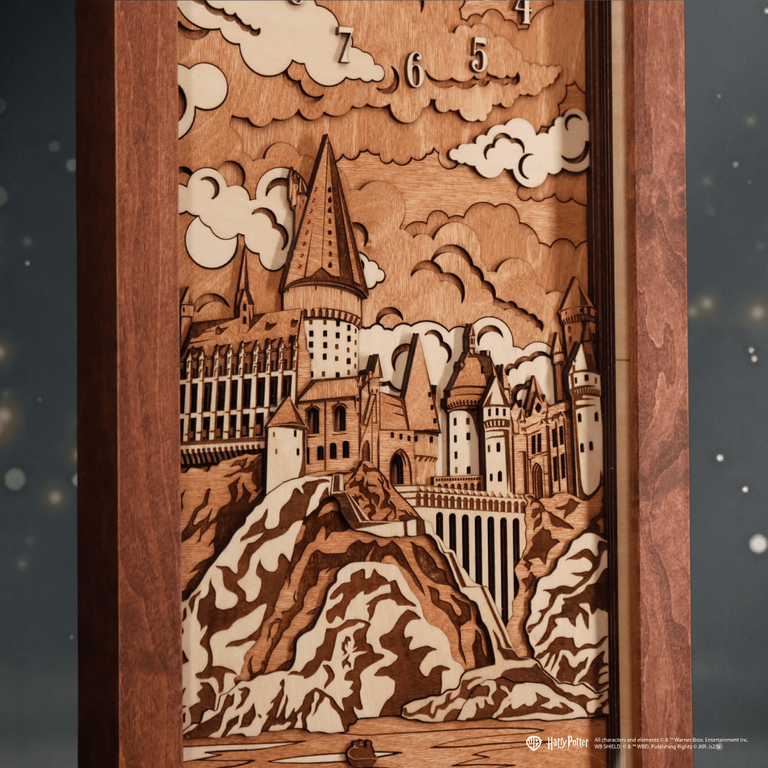 HOGWARTS™ CLOCK 2.0 - MIDNIGHT EDITION - ZeWood