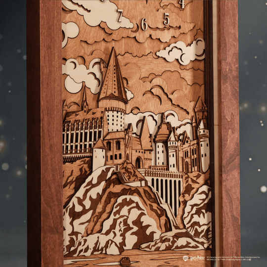 HOGWARTS™ CLOCK 2.0 - MIDNIGHT EDITION - ZeWood