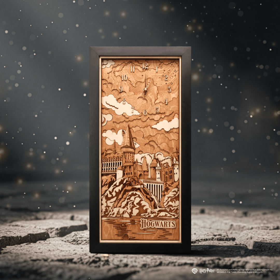 HOGWARTS™ CLOCK 2.0 - MIDNIGHT EDITION - ZeWood