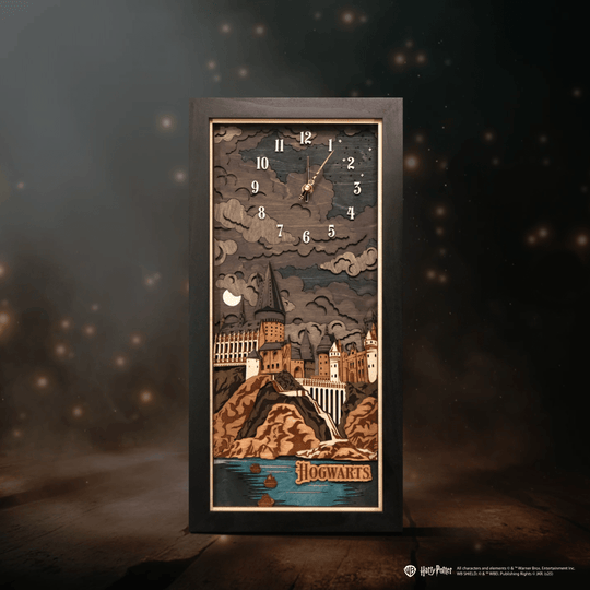 HOGWARTS™ CLOCK 2.0 - MIDNIGHT EDITION - ZeWood