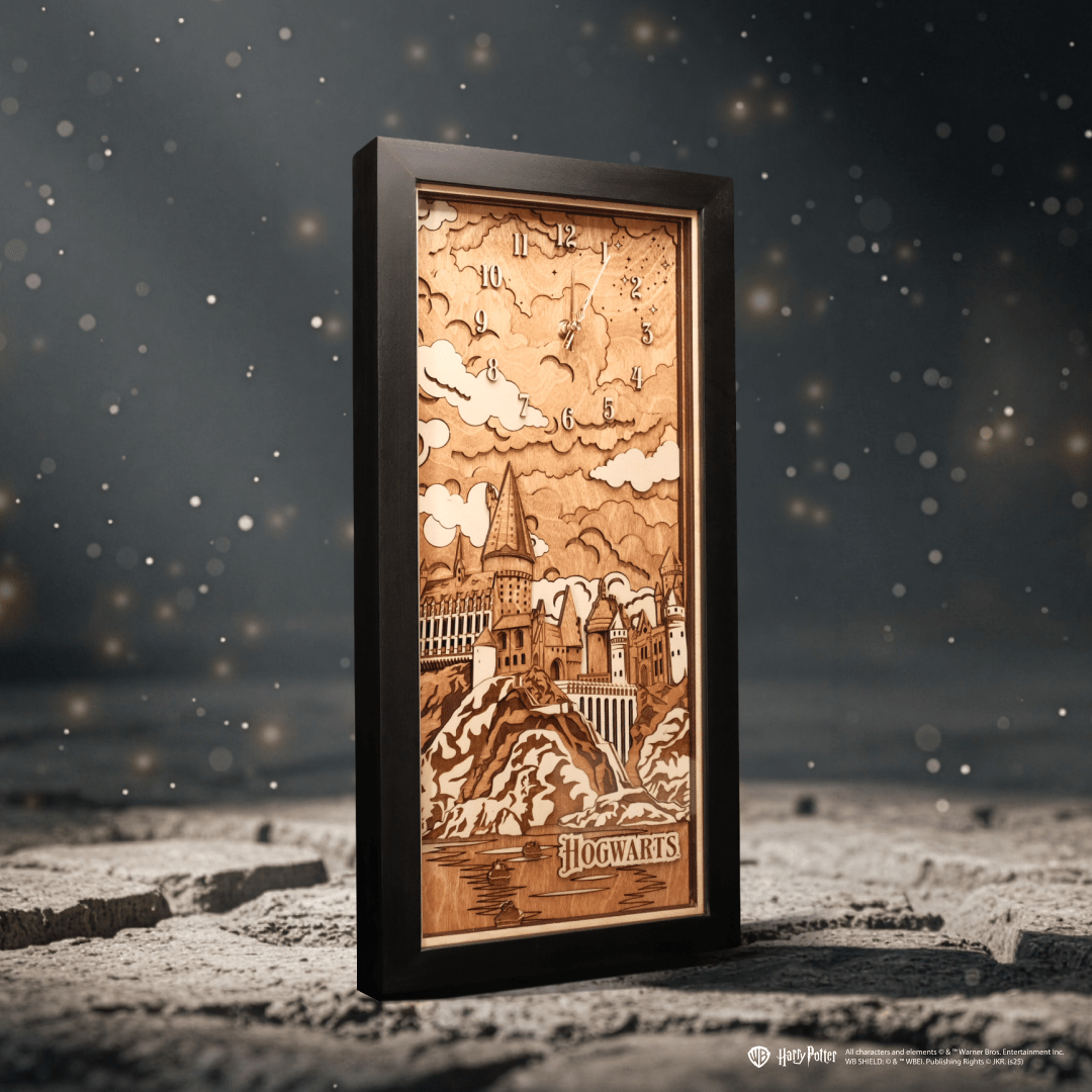 HOGWARTS™ CLOCK 2.0 - MIDNIGHT EDITION - ZeWood