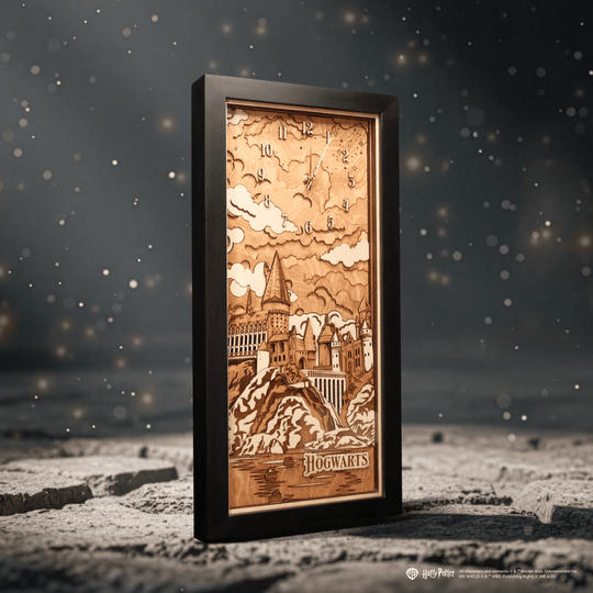 HOGWARTS™ CLOCK 2.0 - MIDNIGHT EDITION - ZeWood