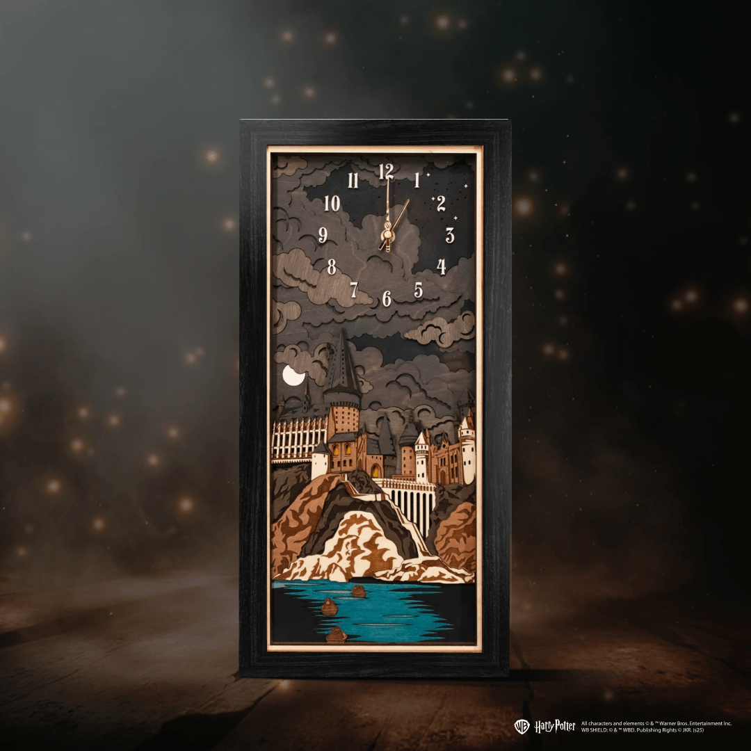 HOGWARTS™ CLOCK 2.0 - MIDNIGHT EDITION - ZeWood