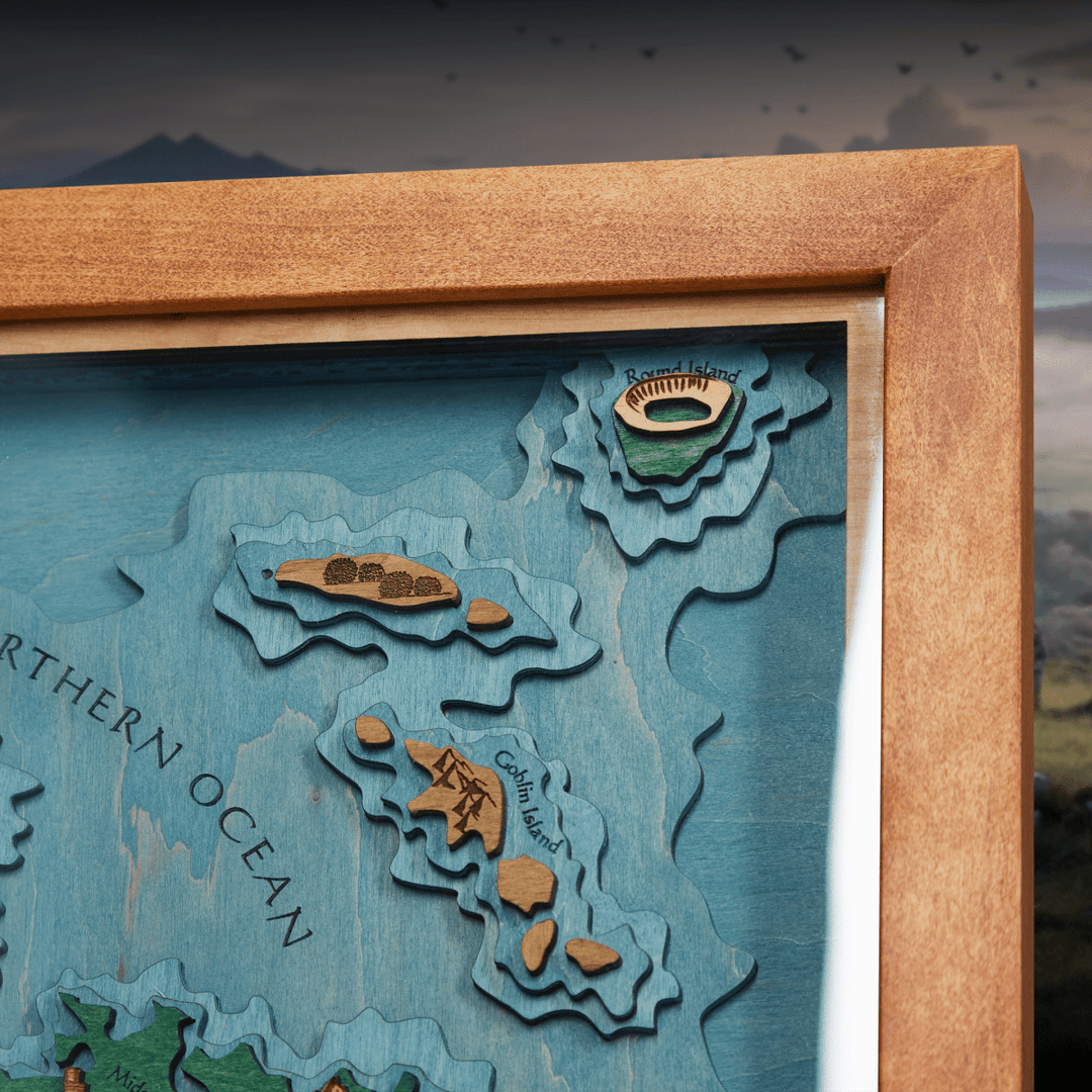 GAIA 3D WOOD MAP - ZeWood