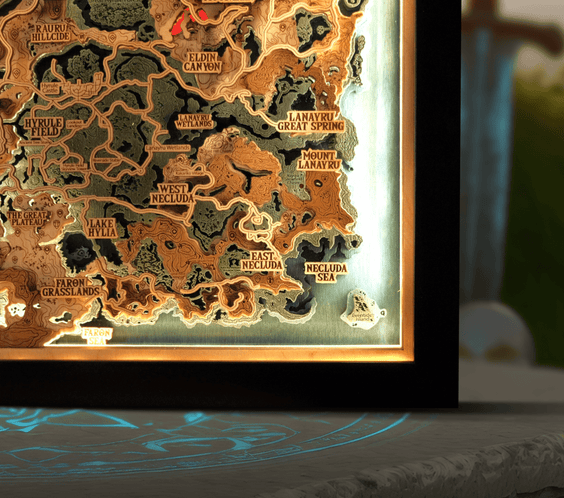 3D HYRULE WOOD MAP 2.0 - ZeWood