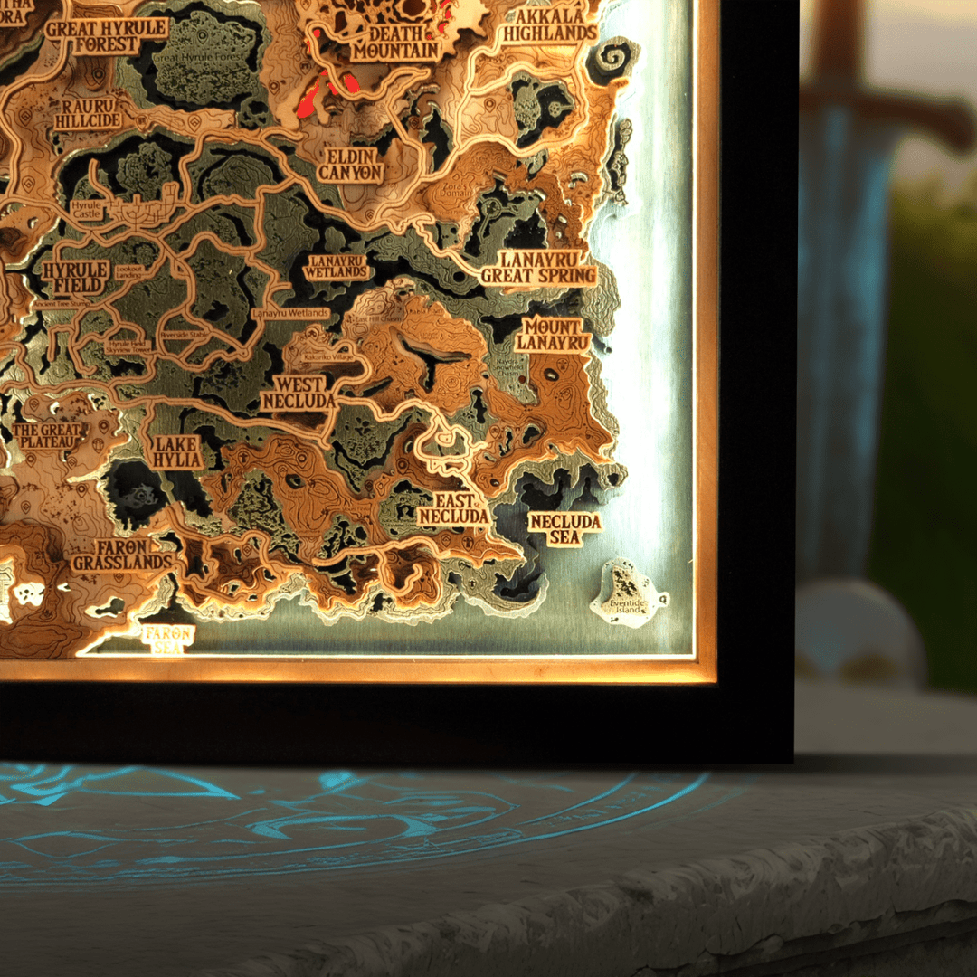 3D HYRULE WOOD MAP 2.0 - ZeWood