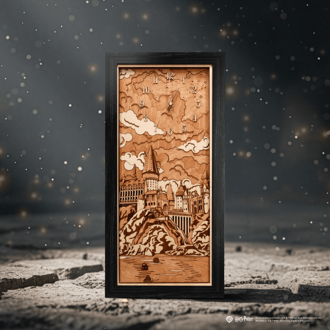 HOGWARTS™ CLOCK 2.0 - MIDNIGHT EDITION - ZeWood