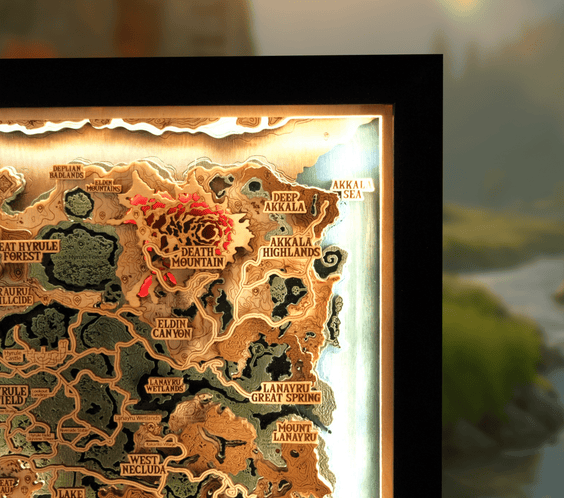 3D HYRULE WOOD MAP 2.0 - ZeWood