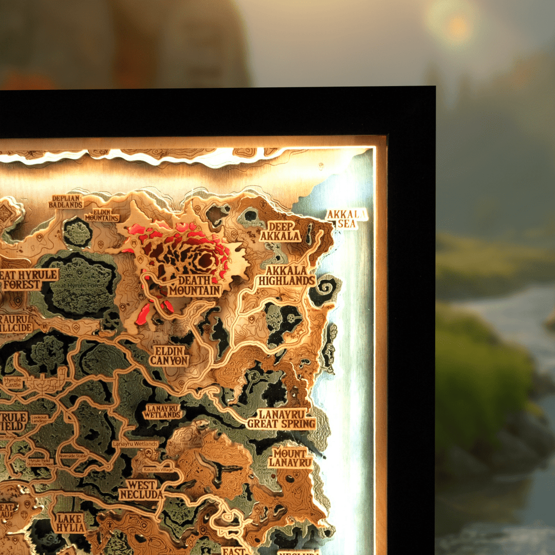 3D HYRULE WOOD MAP 2.0 - ZeWood