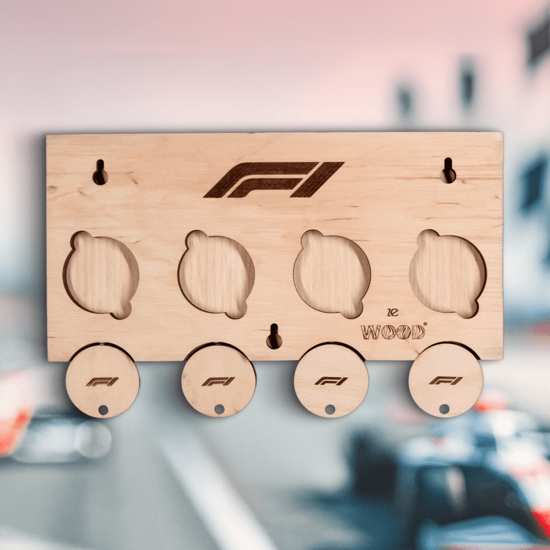 FORMULA 1 BRAZILIAN GRAND PRIX KEY HOLDER - ZeWood