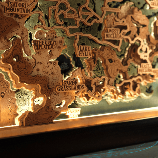3D HYRULE WOOD MAP 2.0 - ZeWood