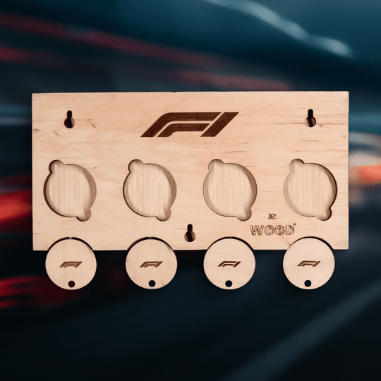 FORMULA 1 CIRCUIT KEY HOLDER - ZeWood