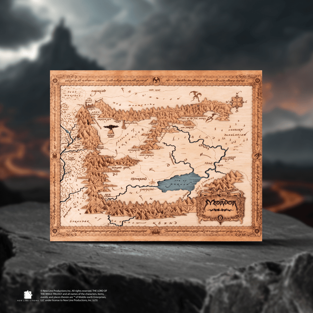 MORDOR 3D WOOD MAP - ZeWood