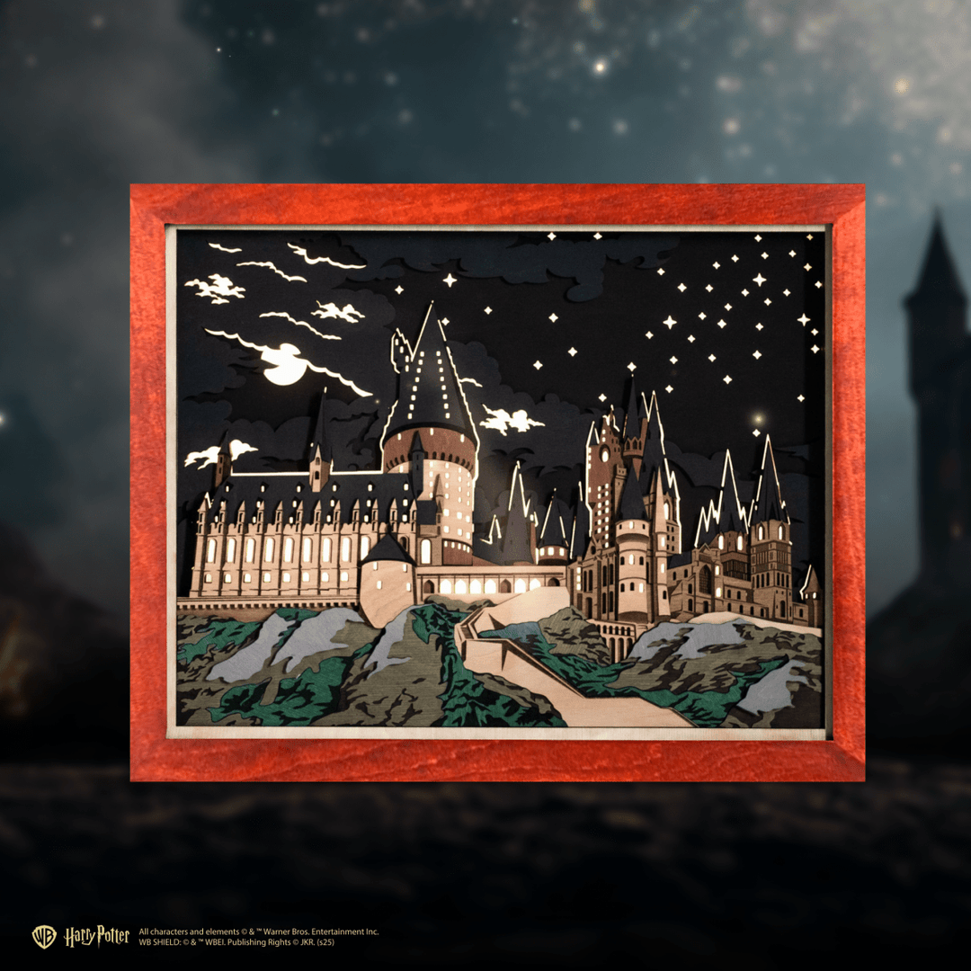 HOGWARTS™ 3D WOOD ART - ZeWood
