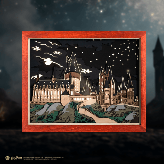 HOGWARTS™ 3D WOOD ART - ZeWood