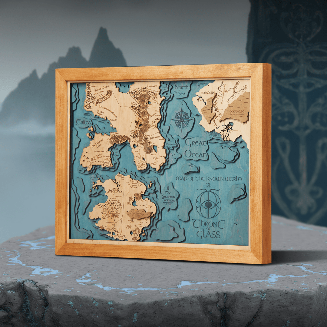 3D ERILEA WOOD MAP - ZeWood