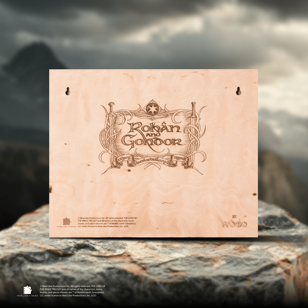 ROHAN & GONDOR 3D WOOD MAP - ZeWood