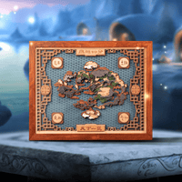 THE LAST AIRBENDER 3D WOOD MAP