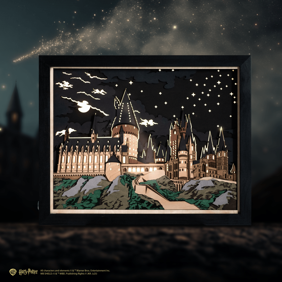 HOGWARTS™ 3D WOOD ART - ZeWood