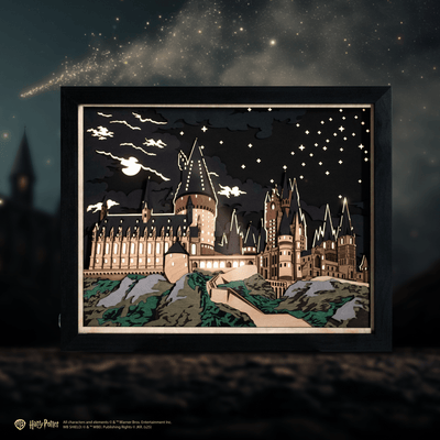HOGWARTS™ 3D WOOD ART