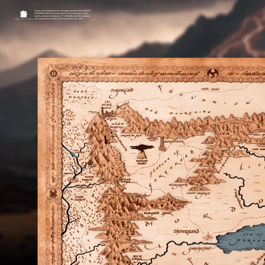 MORDOR 3D WOOD MAP - ZeWood