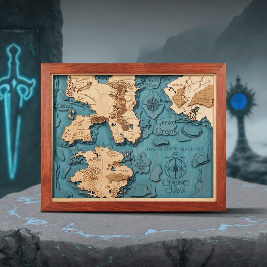 3D ERILEA WOOD MAP - ZeWood