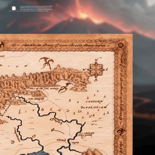 MORDOR 3D WOOD MAP - ZeWood