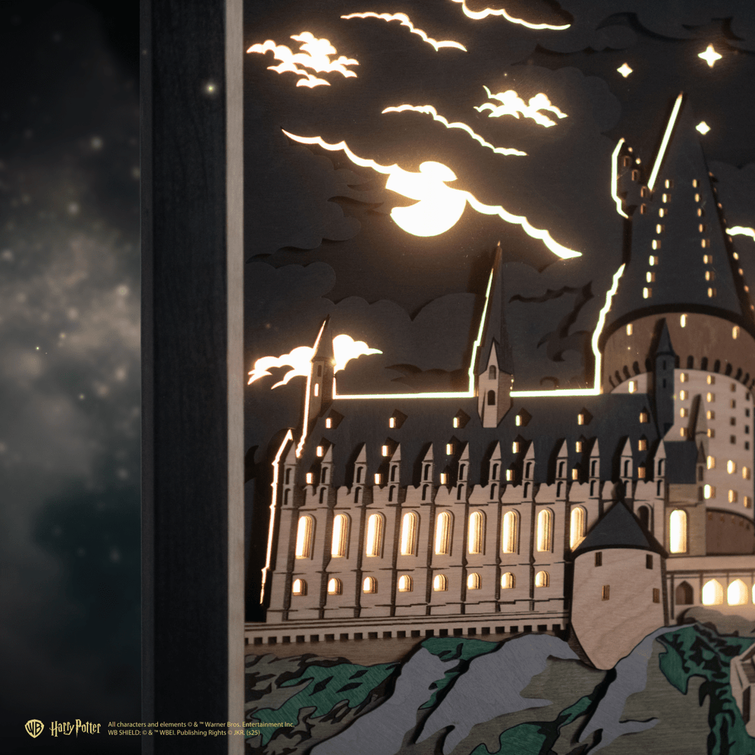 HOGWARTS™ 3D WOOD ART - ZeWood