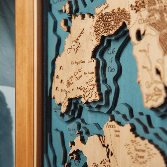 3D ERILEA WOOD MAP - ZeWood