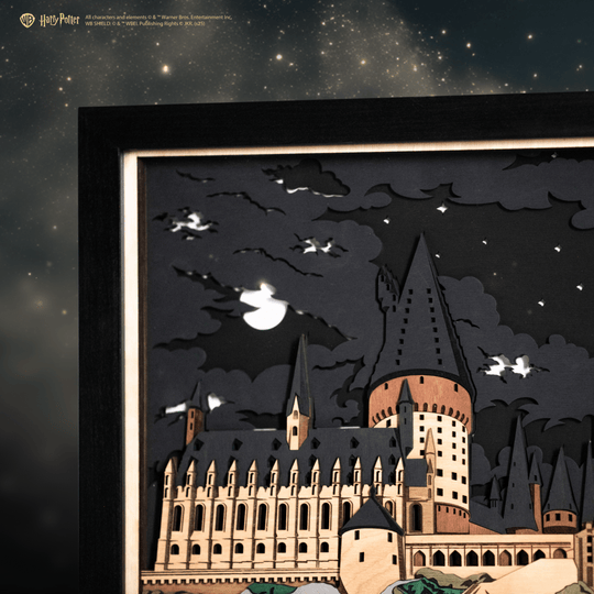 HOGWARTS™ 3D WOOD ART - ZeWood