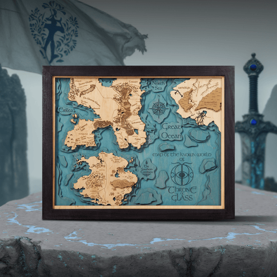 3D ERILEA WOOD MAP - ZeWood