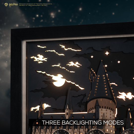 HOGWARTS™ 3D WOOD ART - ZeWood