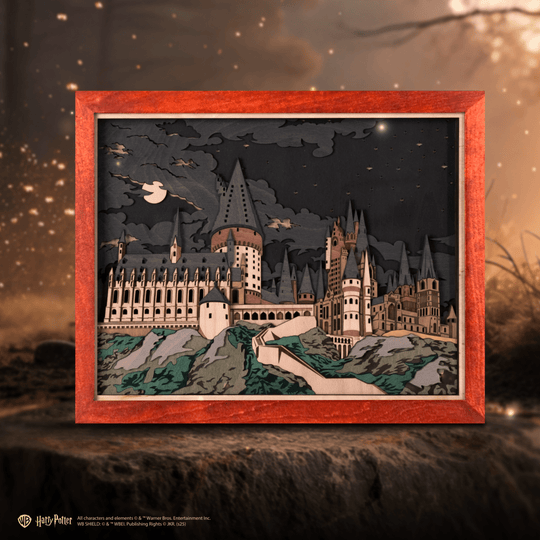 HOGWARTS™ 3D WOOD ART - ZeWood
