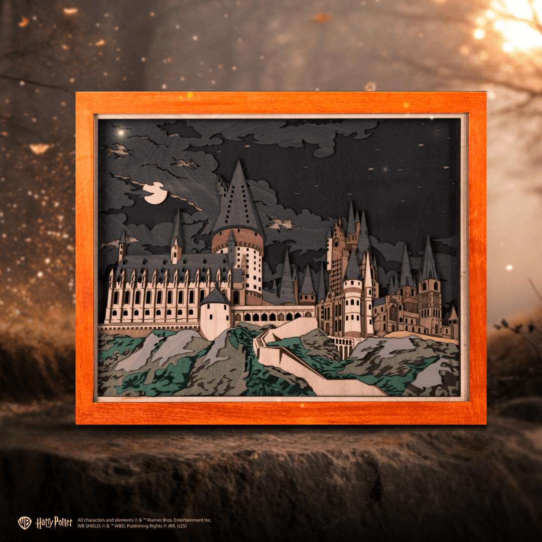 HOGWARTS™ 3D WOOD ART - ZeWood