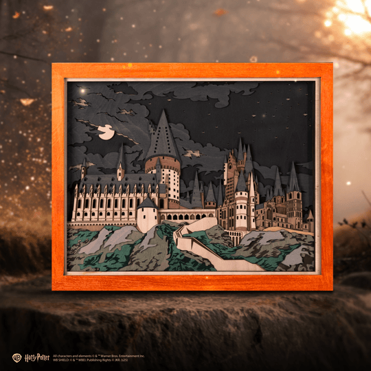 HOGWARTS™ 3D WOOD ART - ZeWood