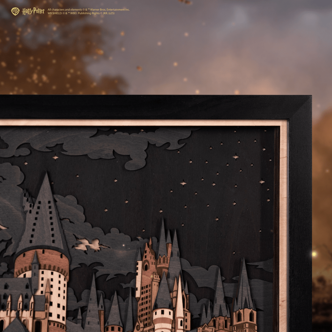 HOGWARTS™ 3D WOOD ART - ZeWood