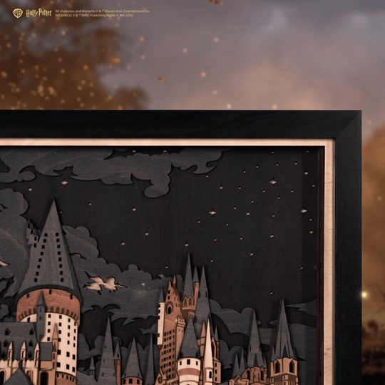 HOGWARTS™ 3D WOOD ART - ZeWood