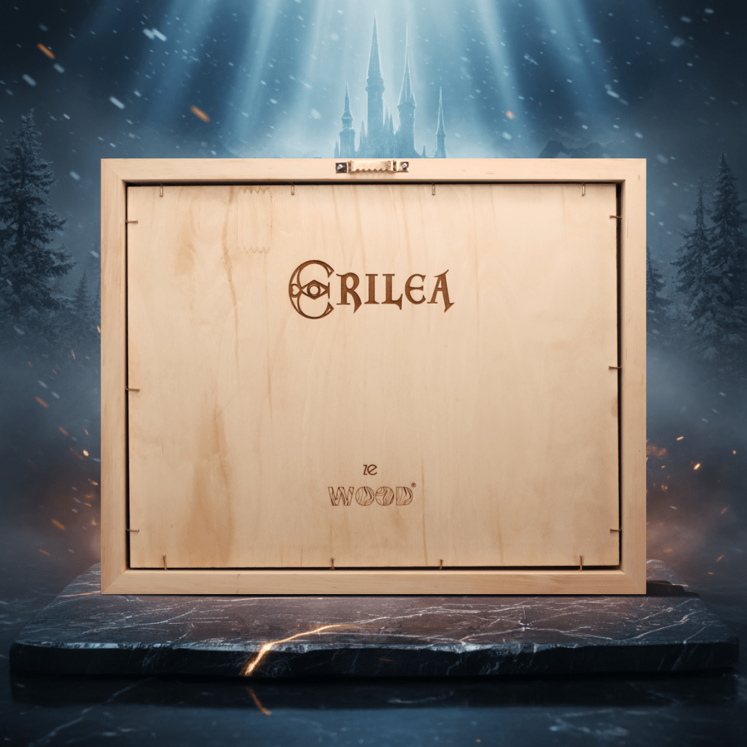 ERILEA 3D WOOD MAP - ZeWood